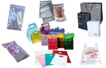 Zip, poly, vacuum, paper and t-shirt bags from Durapak